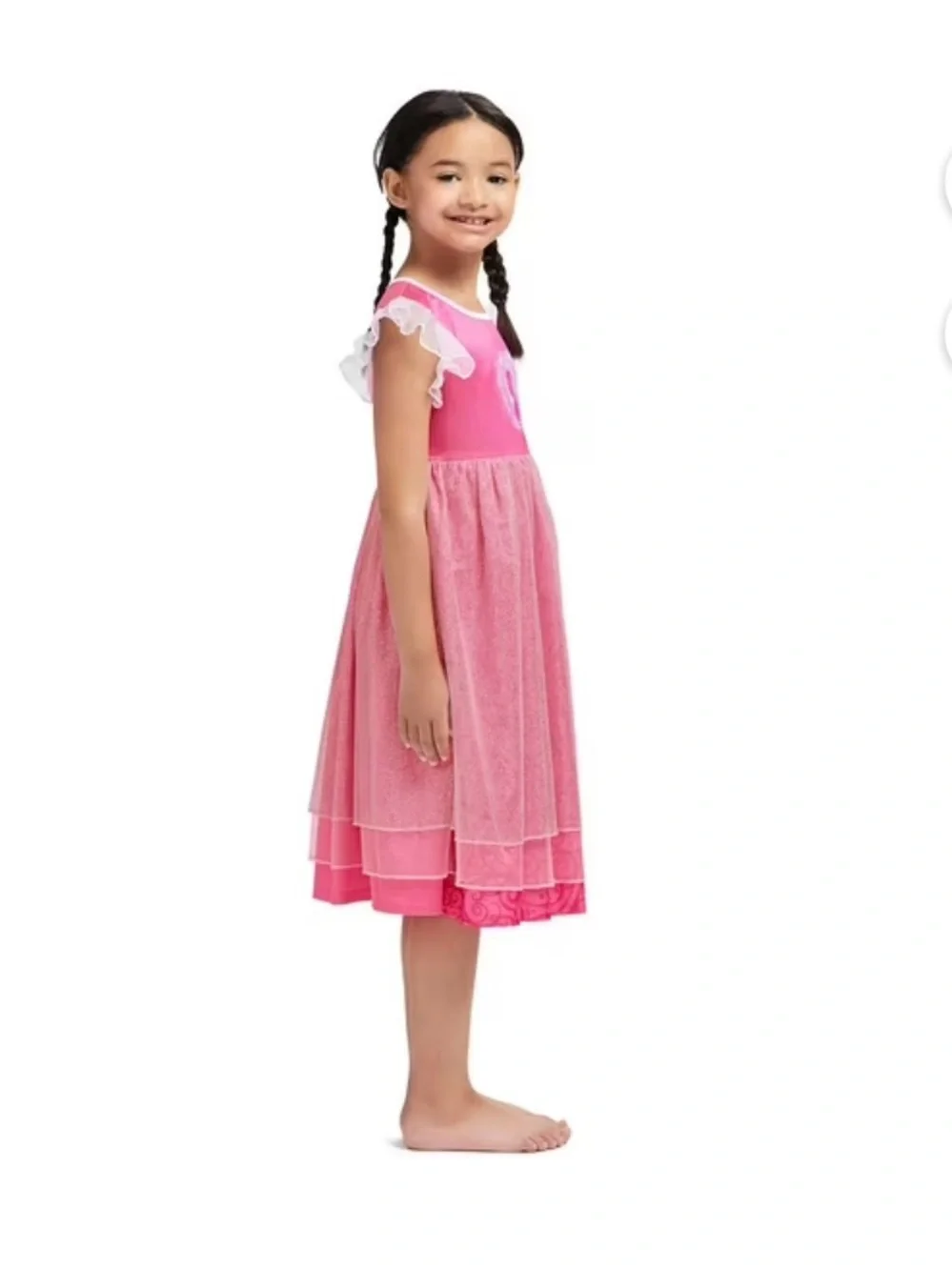 Universal Wicked Pink Girls Princess Theater Dress/Gown Dress Up and Sleep